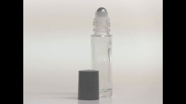 10ml (1/3 oz) Clear Cylinder Glass Bottle with Stainless Steel Rollers (864 complete pieces) смотреть онлайн