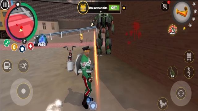 DRIVE ROBOT CAR In Rop Hero Vice Town | Zaib смотреть онлайн