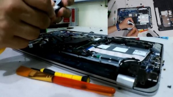 HP QCWB335 pc portátil no arranca "problemas de temperatura" ? Reparación de COOLER ❄️