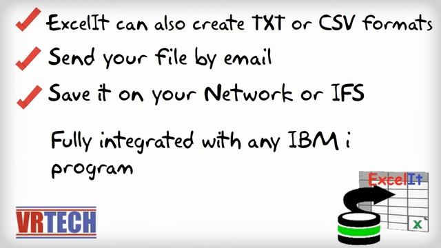 ExcelIt-Import excel to IBM i and export IBM i to excel (AS/400,iSeries) смотреть онлайн