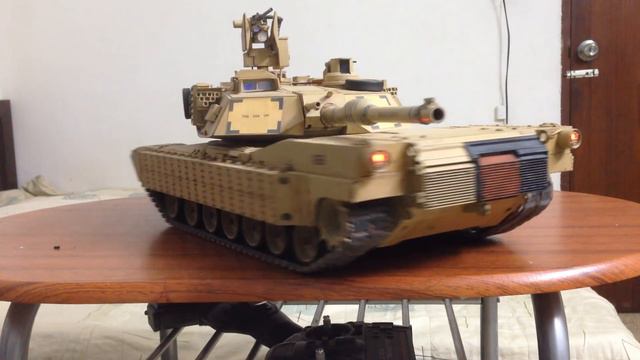 M1A2 Abrams tusk1 1/16 henglong смотреть онлайн