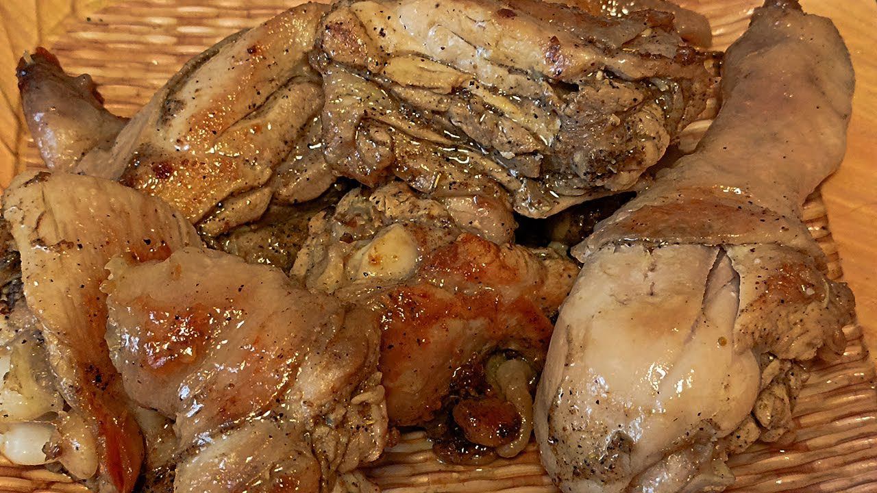 Как я готовлю маринад для окорочков? Жареные окорочка на сковороде. смотреть онлайн