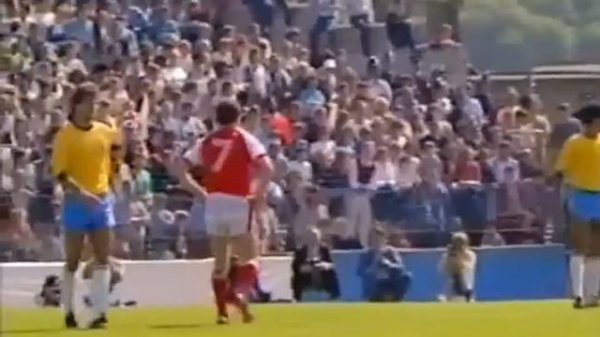 1983 - Wales - Brazil. УЭЛЬС - БРАЗИЛИЯ. 1983 г. Часть 2.  Весь матч