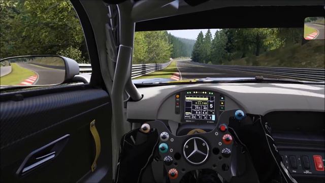Mercedes-AMG GT3 - Nordschleife 6:27.516 - Hotlap | Assetto Corsa VR Gameplay [Oculus Rift] смотреть онлайн