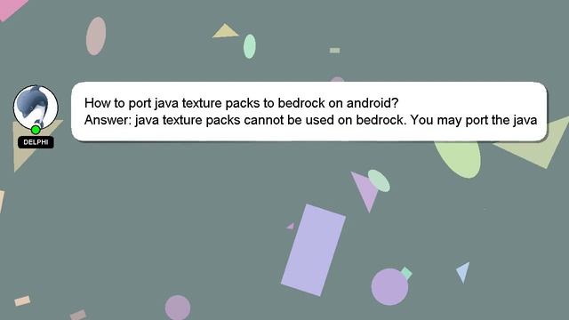 How to port java texture packs to bedrock on android? смотреть онлайн