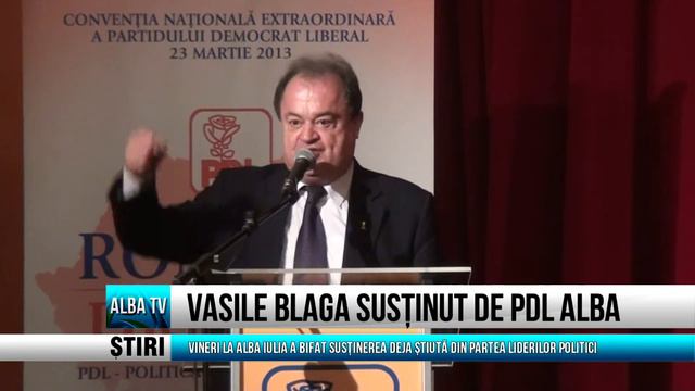 VASILE BLAGA SUSTINUT DE PDL ALBA смотреть онлайн