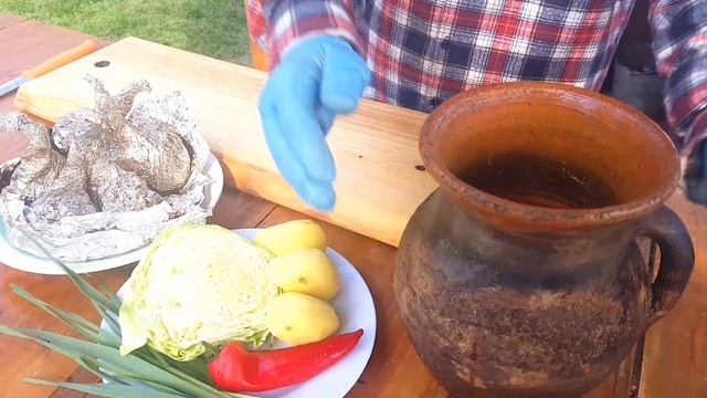 Готовим в тандыре Борщ, Ребра и Картошка с овощами / Супер теплоёмкий тандыр смотреть онлайн