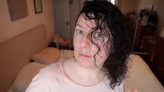 Everyday Curly Hair Routine - 3A Curls | Down to Earth Beauty | Fun | WavyKate смотреть онлайн