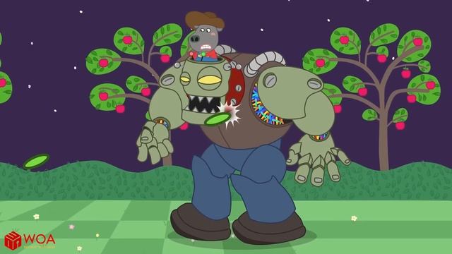 Wolf Family⭐️ Wolfoo Gets Lost in Plants vs Zombies Game World смотреть онлайн