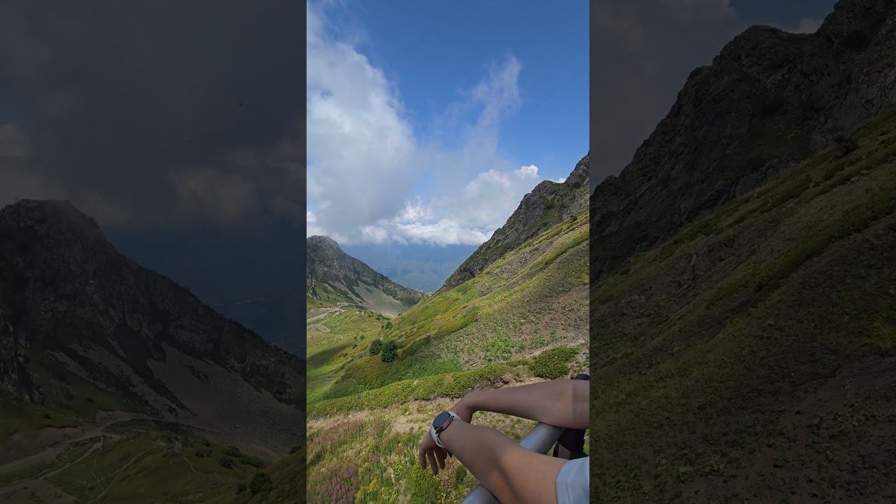 Канатная дорога Красная поляна #2024 #лето смотреть онлайн