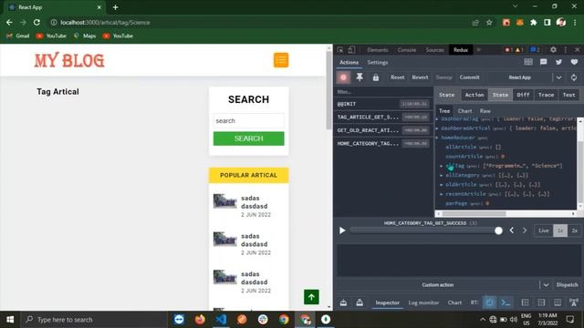 MERN STACK Multi Author Blog tag article get React Node Express mongodb #86 смотреть онлайн
