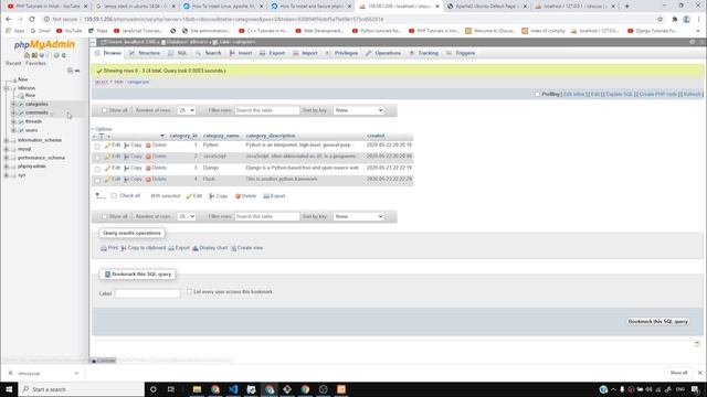Installing phpMyAdmin for Setting Up Database on a Remote Server | PHP Tutorial #72 смотреть онлайн