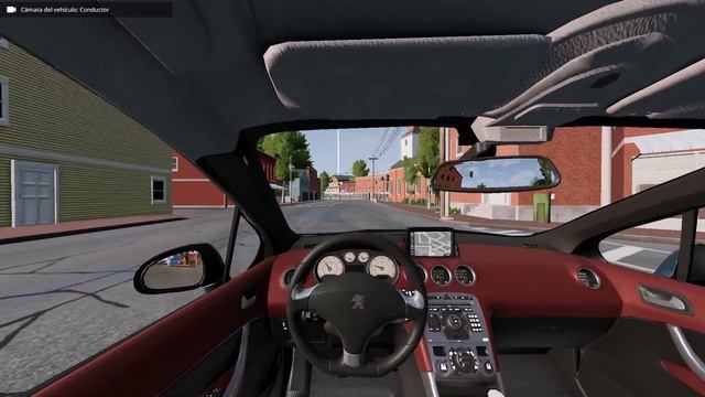 -/ BeamNG.Drive / Peugeot 308 GTI / Contrarreloj / Logitech G27 / Circuito Urbano, EE.UU /- смотреть онлайн