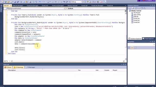 Strictly Request: Making a Chat using MySQL and Vb.NET (Pt. 2) смотреть онлайн
