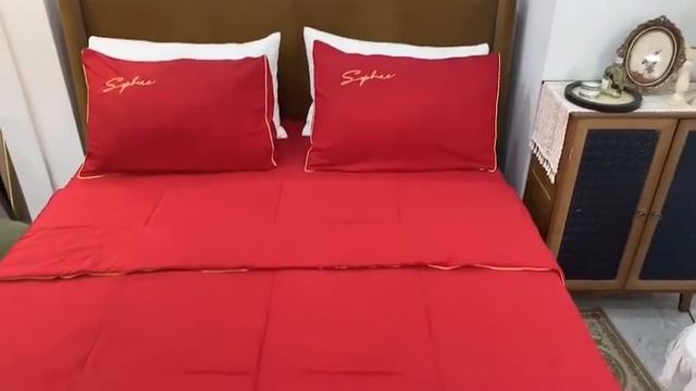 Одеяло Mency однотонное с простыней и наволочками ODMENO07 смотреть онлайн