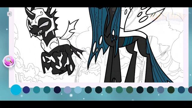 My Little Pony Color By Magic - Decoration Backyard Part 74(Budge Studios) - Best App For Play смотреть онлайн