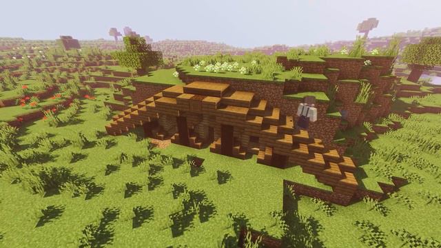 Дом-землянка в майнкрафт ! minecraft строительство ! Nordwain смотреть онлайн