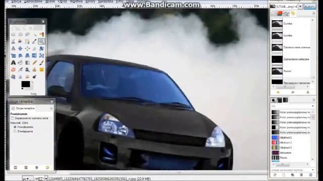 Virtual Tuning #7 By MichART On GIMP Renault Thalia/Symbol (V6 Drift Version)