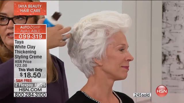 Taya White Clay Thickening Styling Creme смотреть онлайн