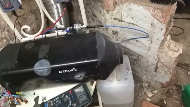 Eberspächer Airtronic D5 Chair Mount Testing After Service.