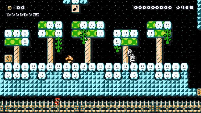 Undertale OST ~ Megalovania 🎵 by Salvador 🎵 SUPER MARIO MAKER Raw GAMEPLAY смотреть онлайн
