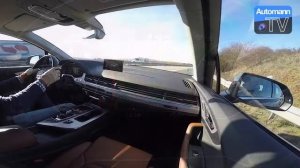 АУДИ Q7 3 0 TFSI 333 лс 2016   разгон от 0 200 км ч