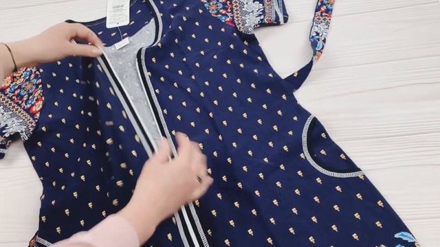 Халат купон орнамент. Код:951.