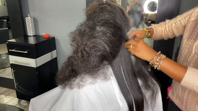 IF THIS IS NOT SATISFYING I DON’T KNOW WHAT IS!! BLACK HAIR! смотреть онлайн