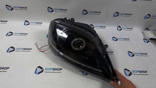 Линзованные тюнинг-фары на Лада Ларгус смотреть онлайн