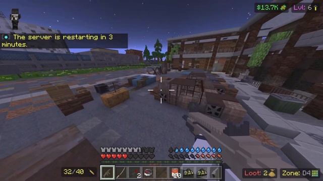 minecraft zombie apocalypse server bedrock смотреть онлайн