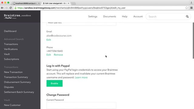 Build A Shopping Cart with PHP: Braintree sandbox (3/15) смотреть онлайн
