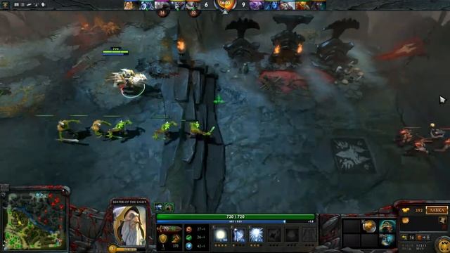 DOTA 2 Let's Play #2 - Keeper of the Light смотреть онлайн