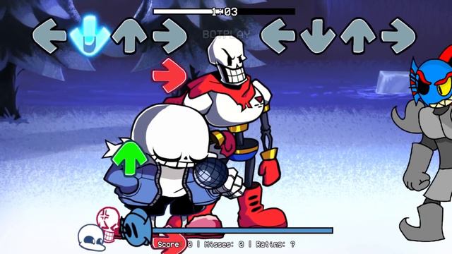 FNF Bonedoggle but Every Turn UNDERTALE Character Sings It смотреть онлайн