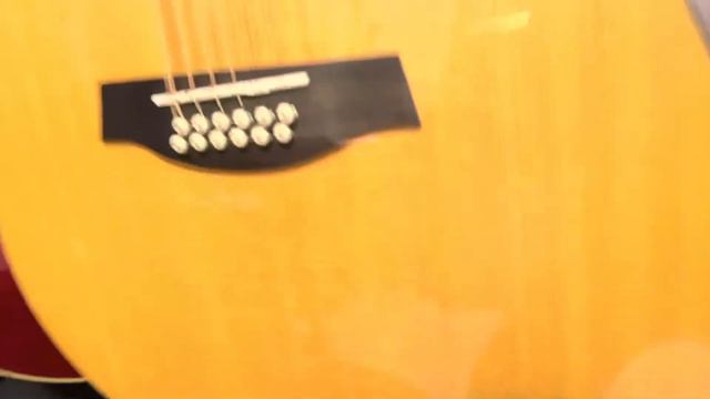 IBANEZ V7212E NT Natural 12 Strings acoustic guitar смотреть онлайн