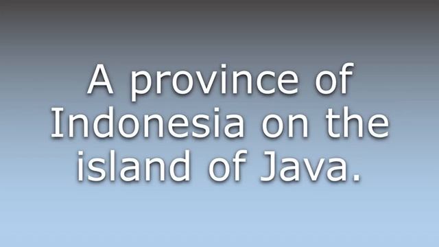 What does Central Java mean? смотреть онлайн