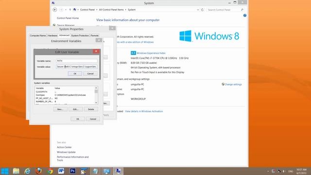 Installing Java 7 in Windows 8 смотреть онлайн