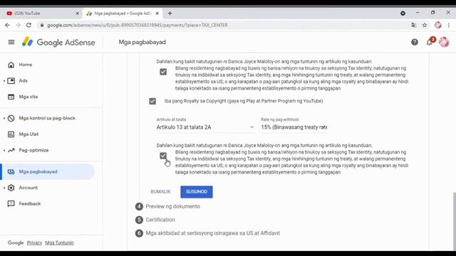 STEP BY STEP TUTORIAL FOR YOUTUBE TAX 2021 смотреть онлайн
