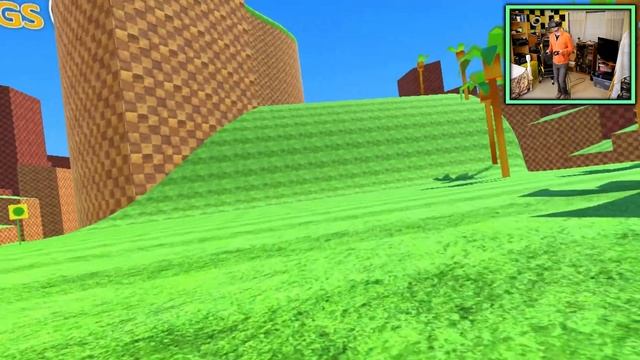 SONIC THE HEDGEHOG IN VIRTUAL REALITY! | Sonic VR Gameplay (HTC Vive) смотреть онлайн