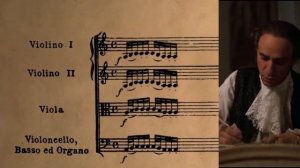 Confutatis Amadeus movie plus scrolling music score