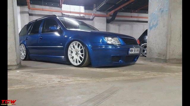 VW Bora MK4 Wagon Bagged on Bentley Rims Tuning Project by Sami смотреть онлайн