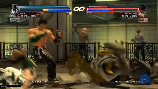 Tekken Tag Tournament 2 - Arcade Mode: Jack-6 & P.Jack смотреть онлайн