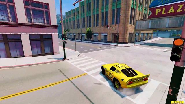 Epic Escape From The Lightning McQueen Bots Eater & Cartoon Mini Car Eater | McQueen VS McQueen