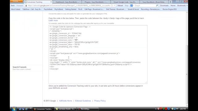 AdWords Tracking Code Plugin for WordPress смотреть онлайн