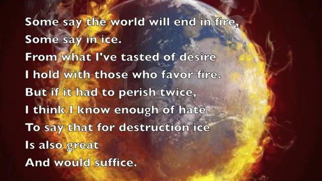 Robert Frost: Fire and Ice смотреть онлайн