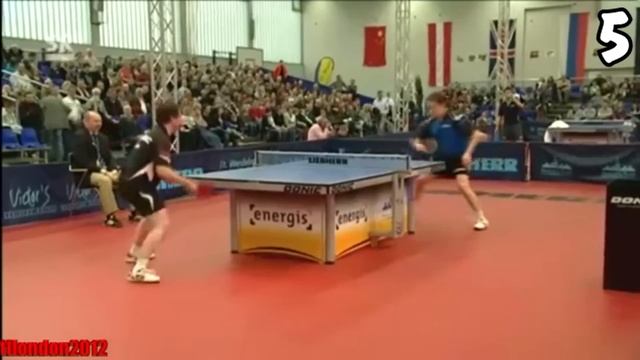 The Craziest Table Tennis ROLLERS Of All Time! смотреть онлайн