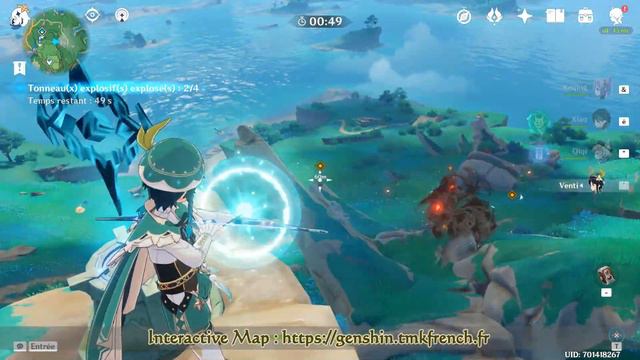 Inazuma - Coffre Défi 46 / Challenge Chest 46 - Genshin Impact Interactive Map смотреть онлайн
