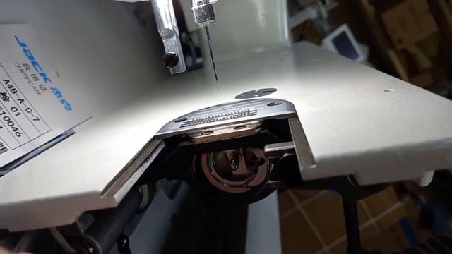 Настройка продвижения на прямострочной машине. смотреть онлайн