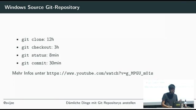 GPN19 - Dämliche Dinge mit Git Repositorys anstellen смотреть онлайн