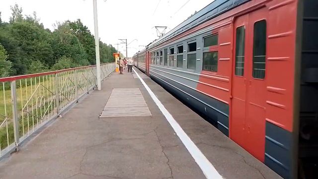 ЭР2К 1126 маршрут № 6966 Тула - 1 - Серпухов. смотреть онлайн