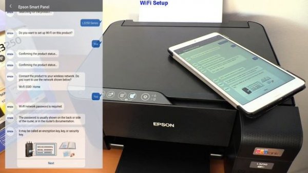 How to connect Epson printer to Wi-Fi - quick guide for Epson Ecotank L3250 L3251 L3256